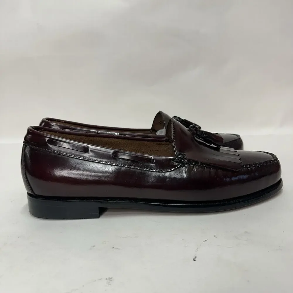 GH Bass & Co Weejuns Layton Kittie Moc II Tasseled Loafers